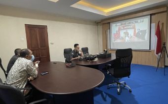 Bawaslu Kaltim meraih penghargaan sebagai pengembangan informasi terbaik dari Bawaslu RI