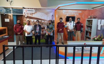 Tim dari Sentra Gakkumdu Polda Kaltim berkunjung ke Bawaslu Kaltim