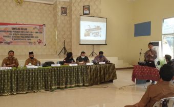 Hadiri Sosialisasi PKPU 5/2020 di Kutai Timur, Galeh Akbar Tanjung: Tolak Politik Uang!