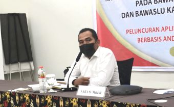 Peningkatan Kapasitas Pengelolaan Data dan Pelayanan Informasi Bawaslu se- Kaltim, Komisi Informasi Kaltim Jelaskan Model Penyelesaian Sengketa Informasi Publik