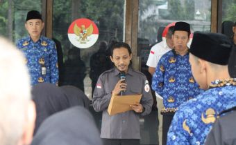 Bawaslu Kaltim Gelar Upacara Perlingatan Hari Lahir Pancasila 