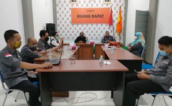 Muhammad Ramli Berikan Arahan Menghadapi Tahapan Awal Pemilihan Umum Tahun 2022 di Bawaslu Kutim