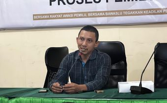 Kumpulkan Ketua bawaslu Kabupaten dan kota Se-Kaltim, Hari Dermanto lakukan diskusi pemantapan jajaran pengawas menghadapi tahapan pemilu dan pilkada.