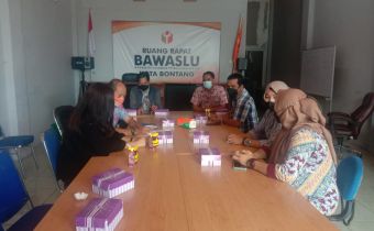 Bawaslu Kaltim Pastikan Pengelolaan Barang Dugaan Pelanggaran di Bawaslu Bontang Telah Sesuai Surat Edaran No 26 tahun 2021 