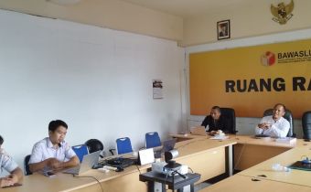 Bawaslu Kaltim Koordinasi dengan Bawaslu Kabupaten/Kota Awasi Verifikasi Administrasi Parpol