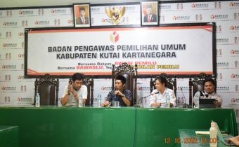 Tahapan Beririsan, Galeh Akbar Tanjung Arahkan Bawaslu Kukar Untuk Tetap Fokus Terhadap Potensi Pelanggaran