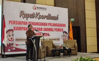 Menyoal Penegakan Keadilan Pemilu, Ketua Bawaslu Kaltim Sampaikan Keputusan Mesti Sejalan dengan Kehendak Publik dan Kehendak Hukum