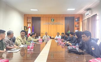 Audiensi Bawaslu Kaltim dengan Kwarda kaltim