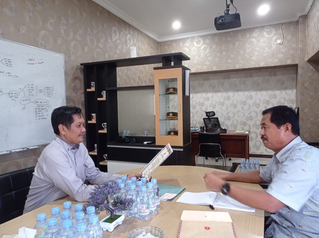 Koordinasi Bersama POLDA Kalimantan Timur terkait Kegiatan Sentra Gakkumdu 