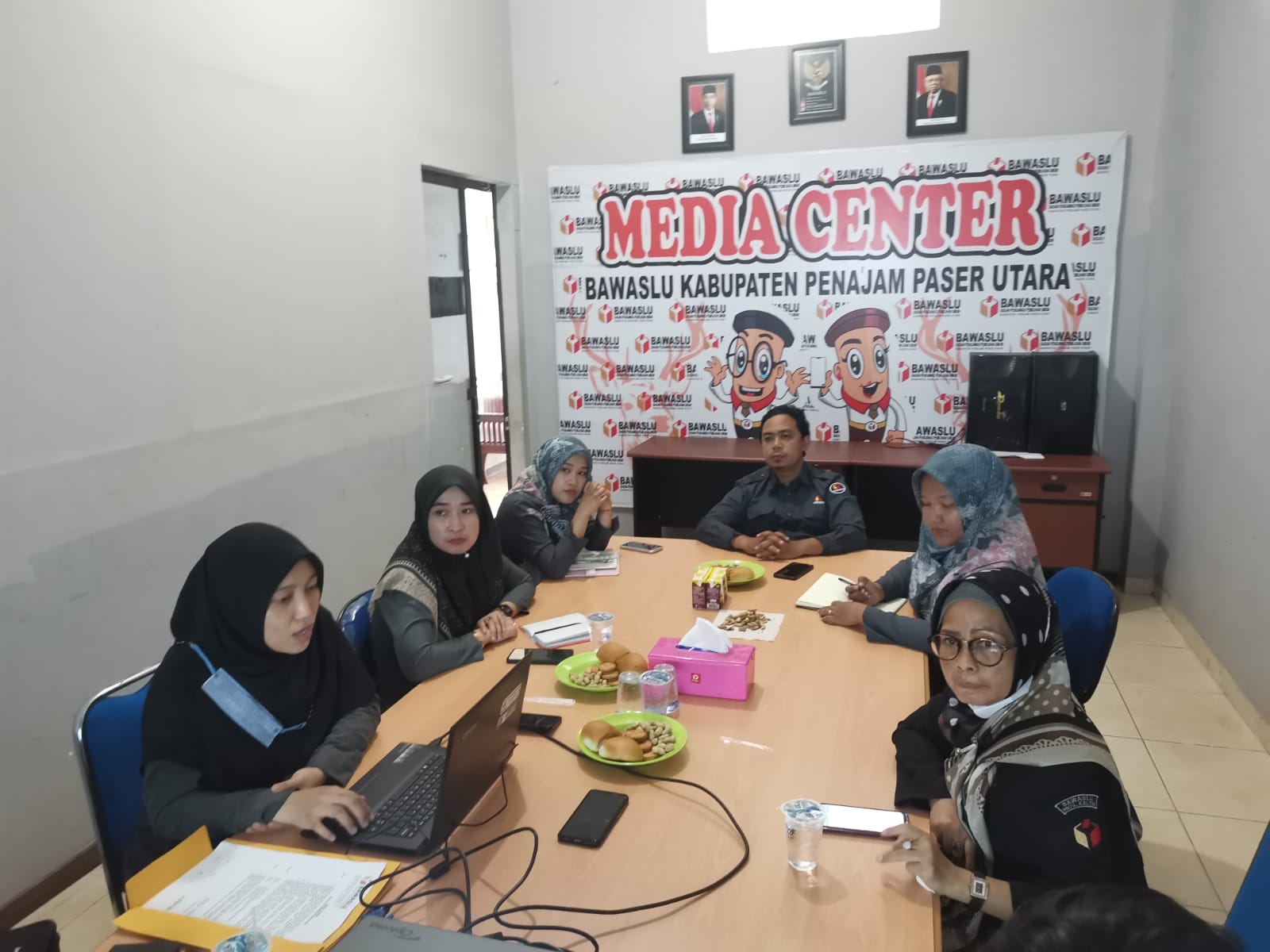 Bawaslu Kaltim Lakukan Monev Reformasi Birokrasi di Bawaslu Penajam Paser Utara