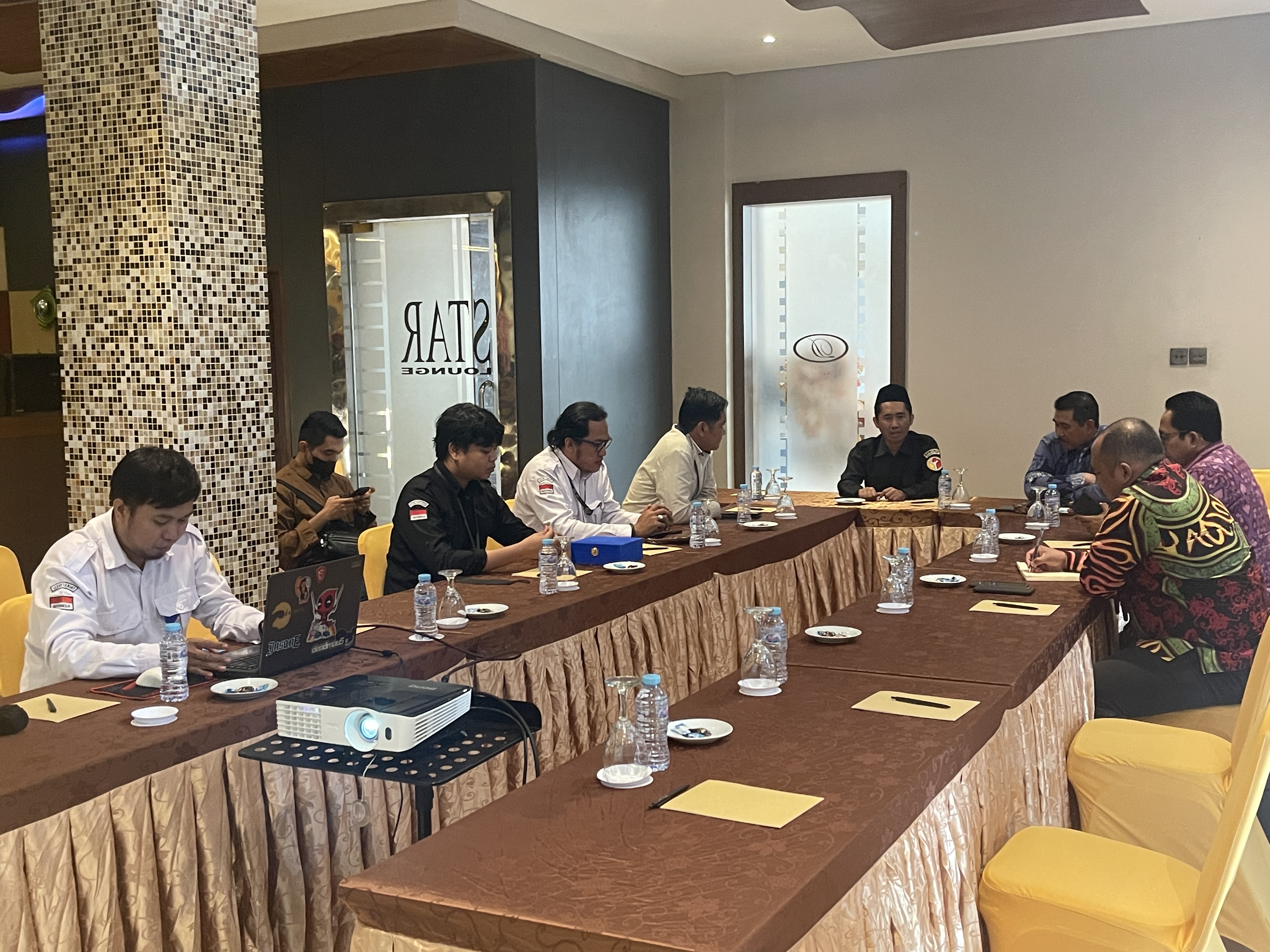 Tingkatkan Sinergitas, Bawaslu Kaltim Audiensi Bersama Kabinda Kaltim 