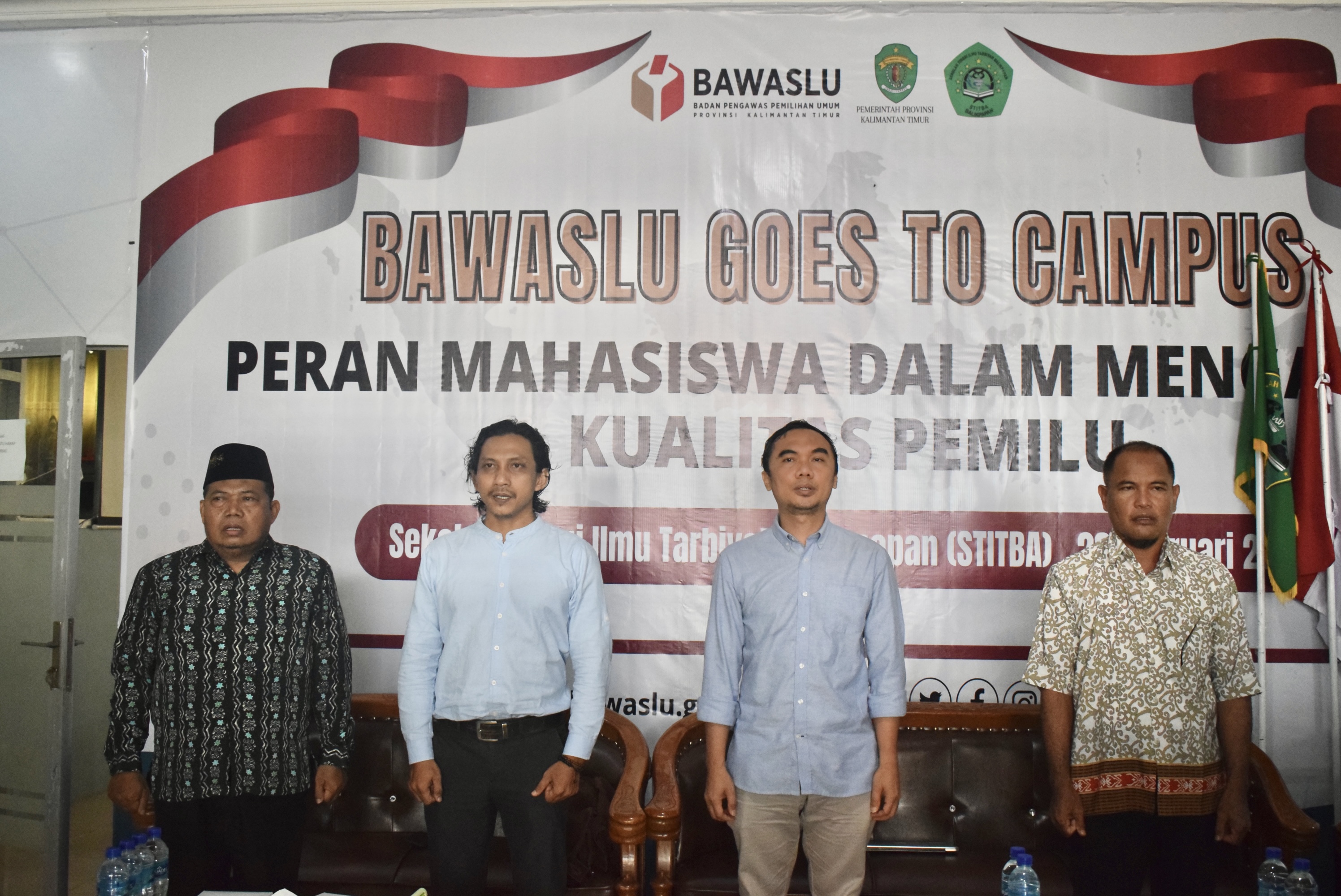Ingin Tingkatkan Peran Mahasiswa Dalam Pemilu, Bawaslu Kaltim Goes To Campus di STITBA 
