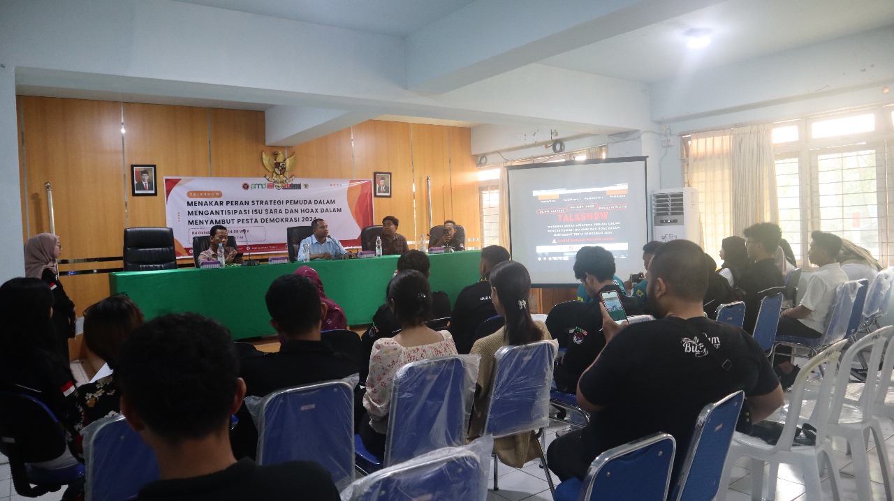 Ajak Pemuda untuk Melek  Isu Sara dan Hoax menghadapi  Pesta Demokrasi 2024, Bawaslu MoU bersama Duta Damai Regional Kaltim 