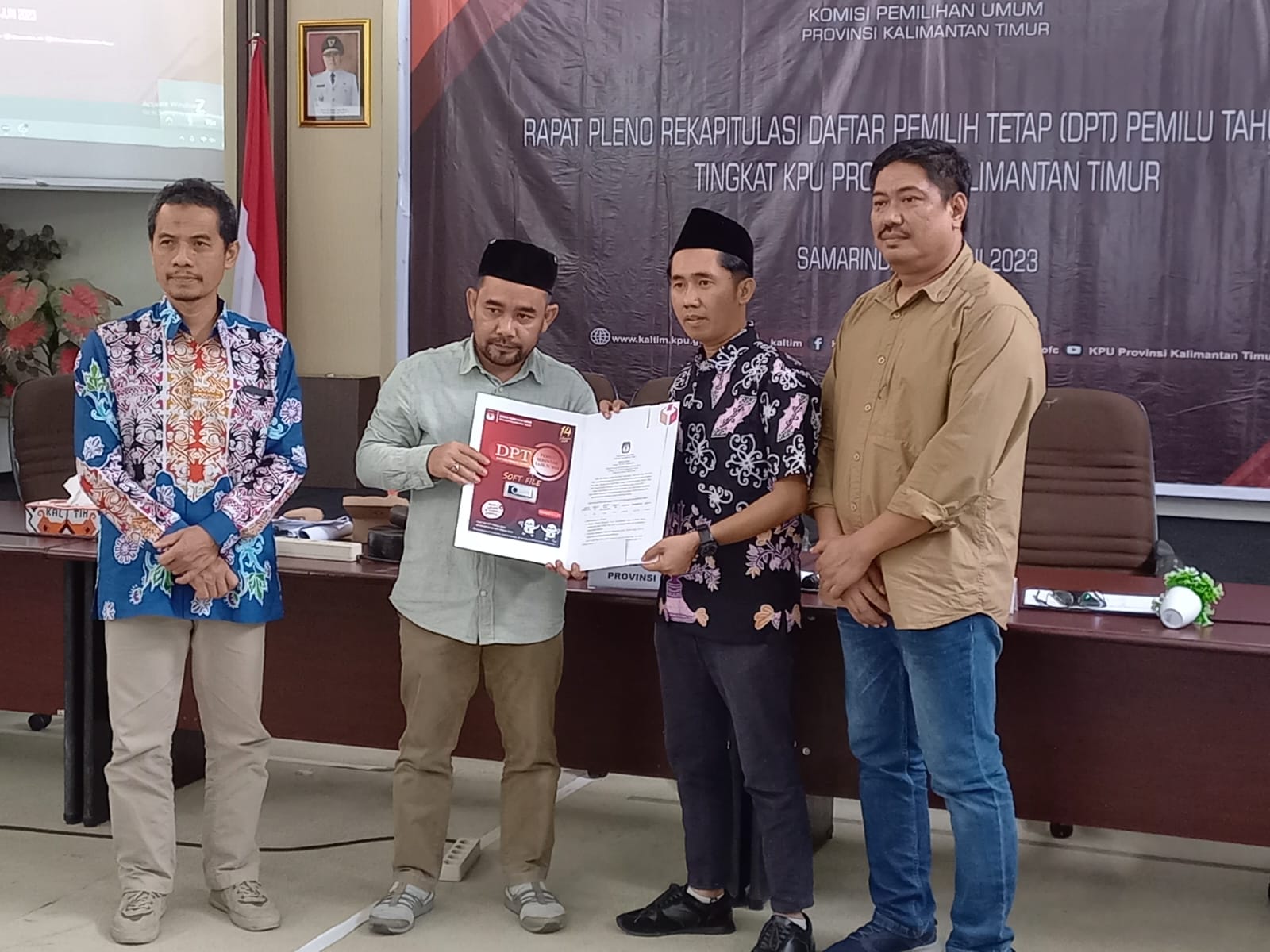 Jaga Kualitas DPT, Bawaslu Kalimantan Timur Sampaikan Saran Perbaikan