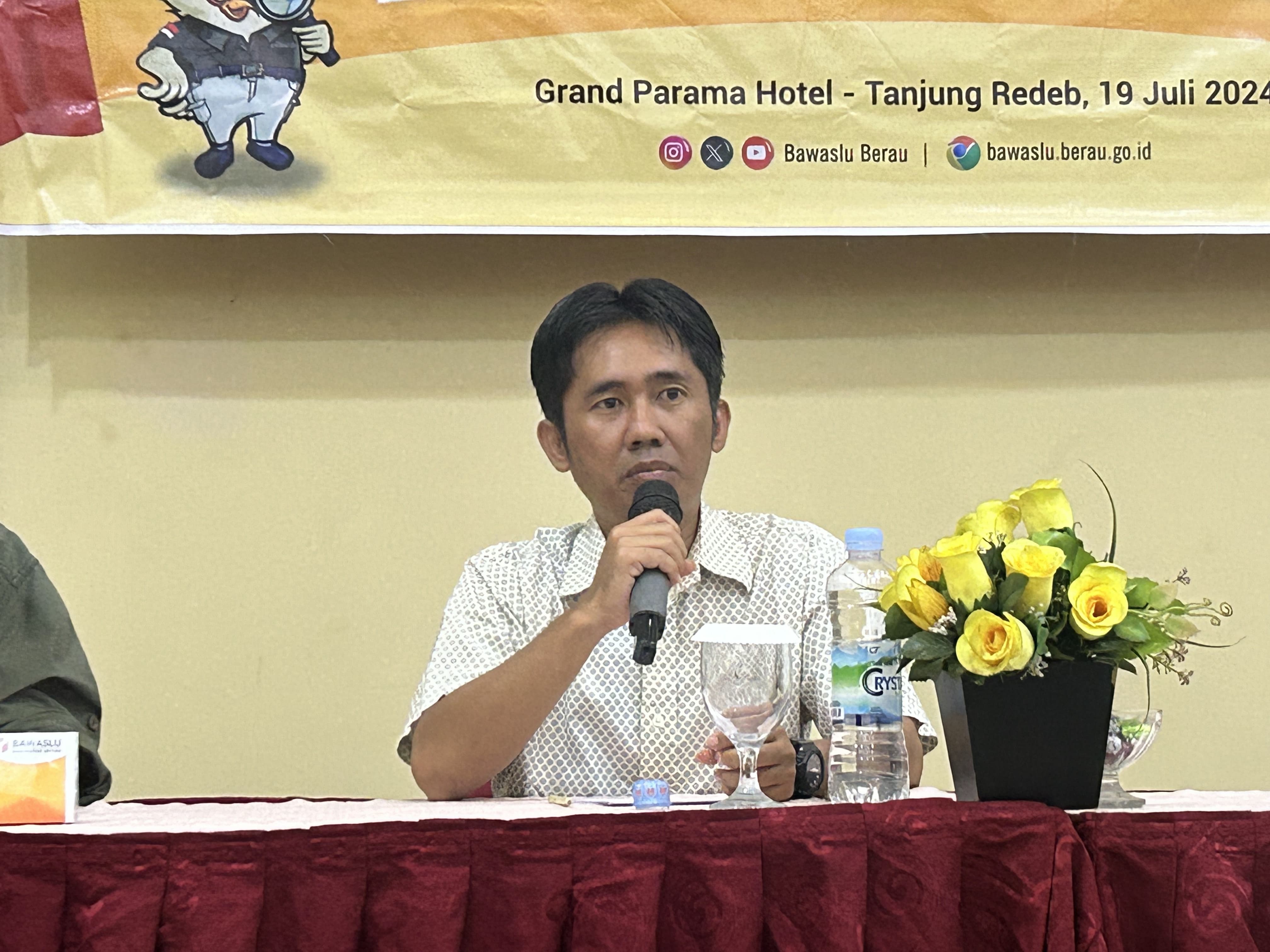 Launching IKP di Kabupaten Berau, Galeh Berikan Arahan Kepada Panwascam