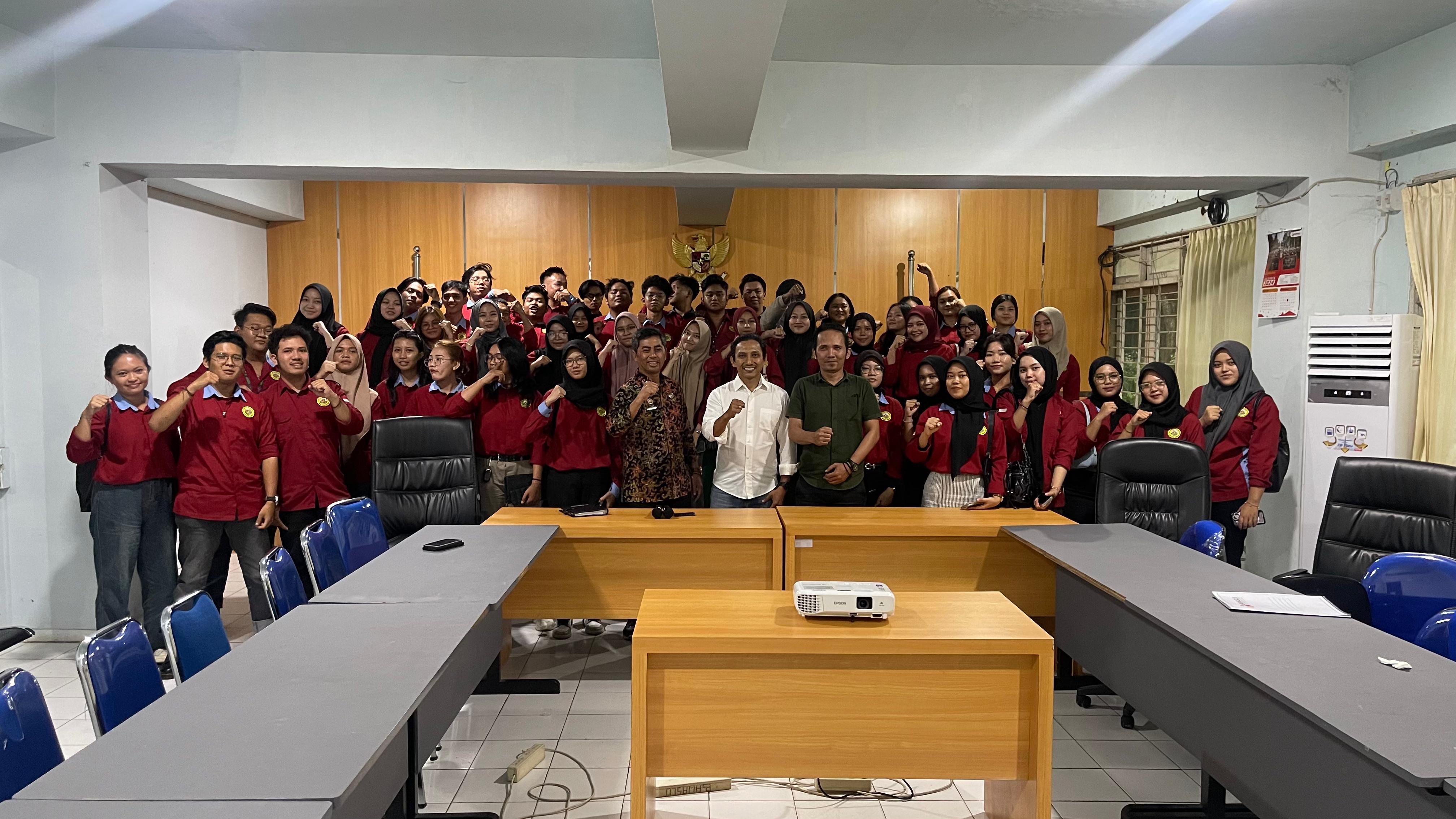 Terima Kunjungan dari Mahasiswa Uniba, Bawaslu Kaltim Libatkan Mahasiswa Dalam Pengawasan Partisipatif 