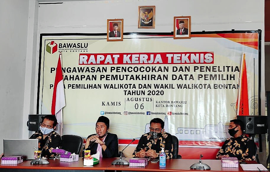 Rakernis Mutarlih Bawaslu Bontang, Galeh Akbar Ingatkan Proses Pencegahan Pelanggaran