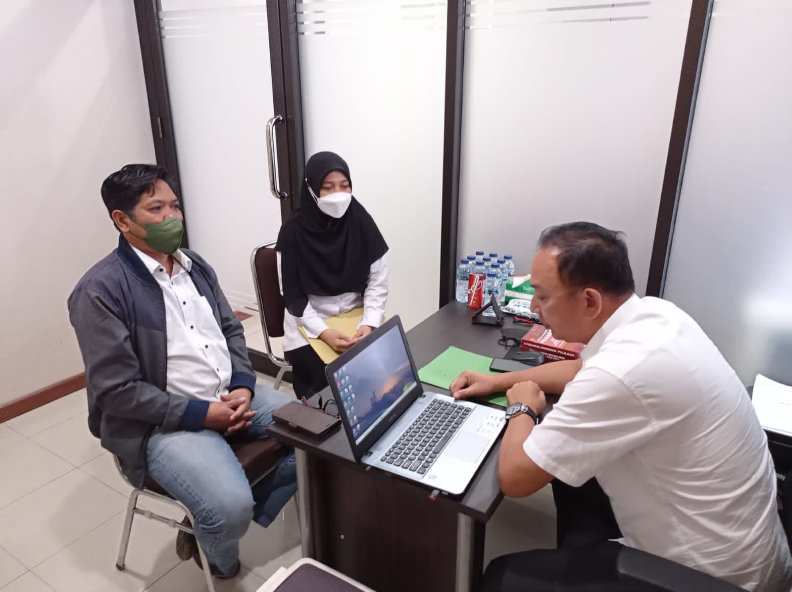 Bawaslu Katim Lakukan Koordinasi Kegiatan Sentra Gakkumdu Bersama Polda Kaltim