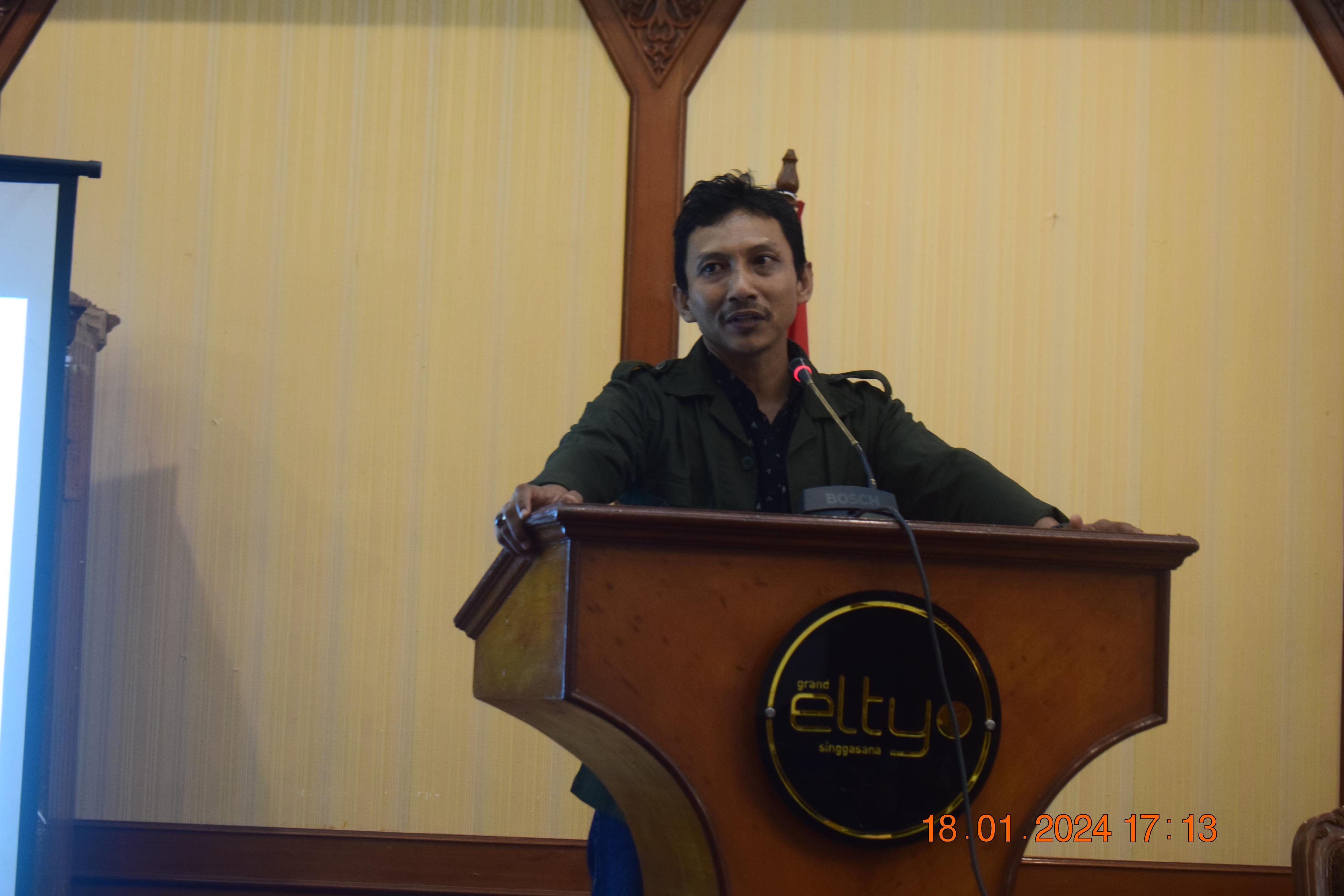 Training of Trainer (ToT) Pengawas TPS di Kukar, Hari Dermanto Semangati PTPS 