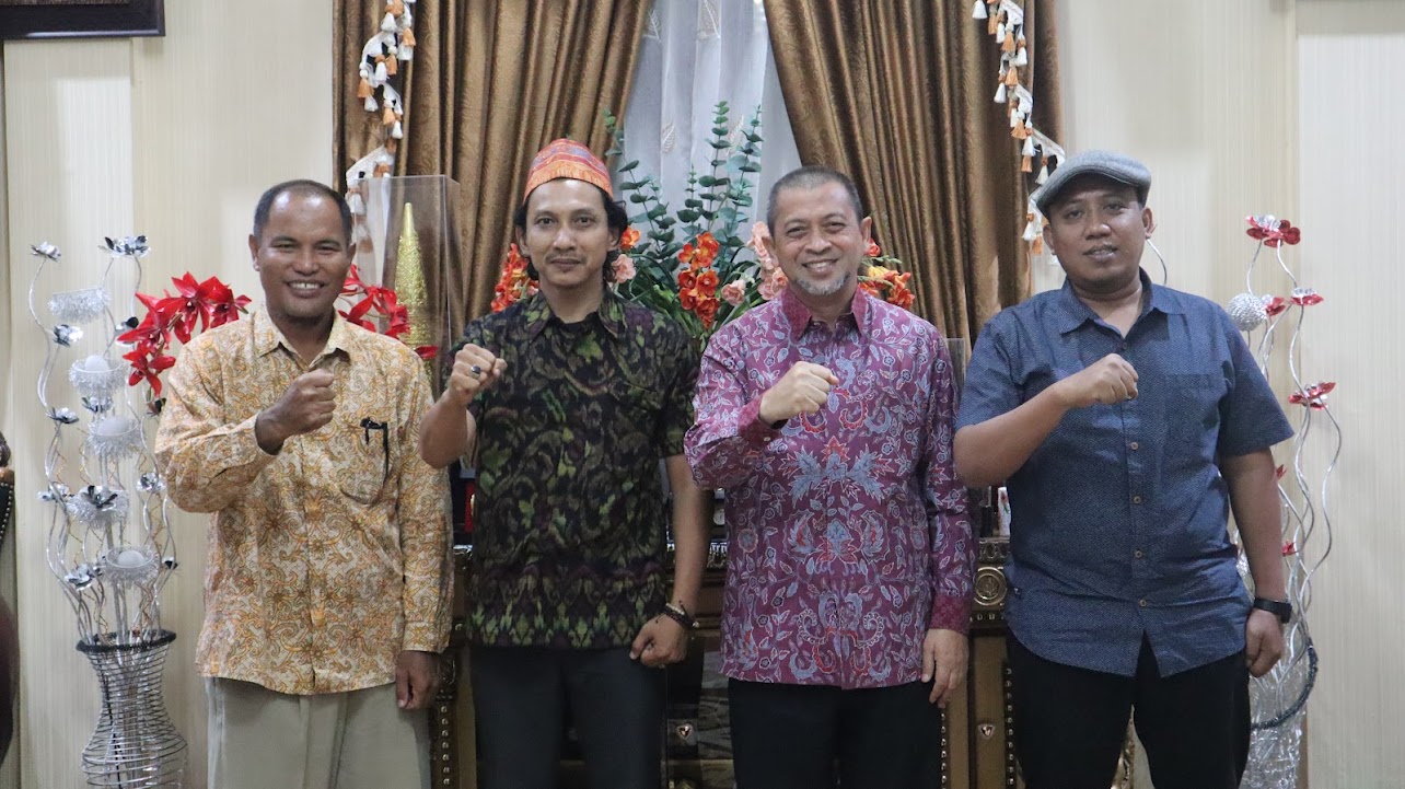 Bawaslu Kaltim Audiensi Bersama Wakil Gubernur Kaltim 