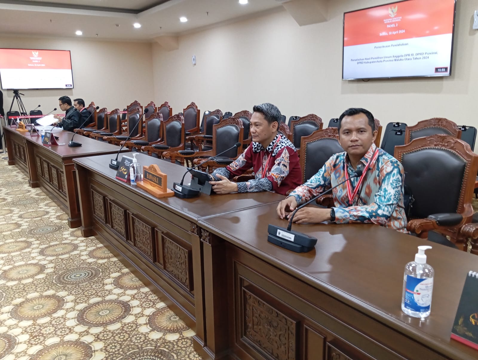 Bawaslu Kaltim Hadiri Sidang PHPU Tahun 2024 Untuk Wilayah Kaltim di Jakarta 
