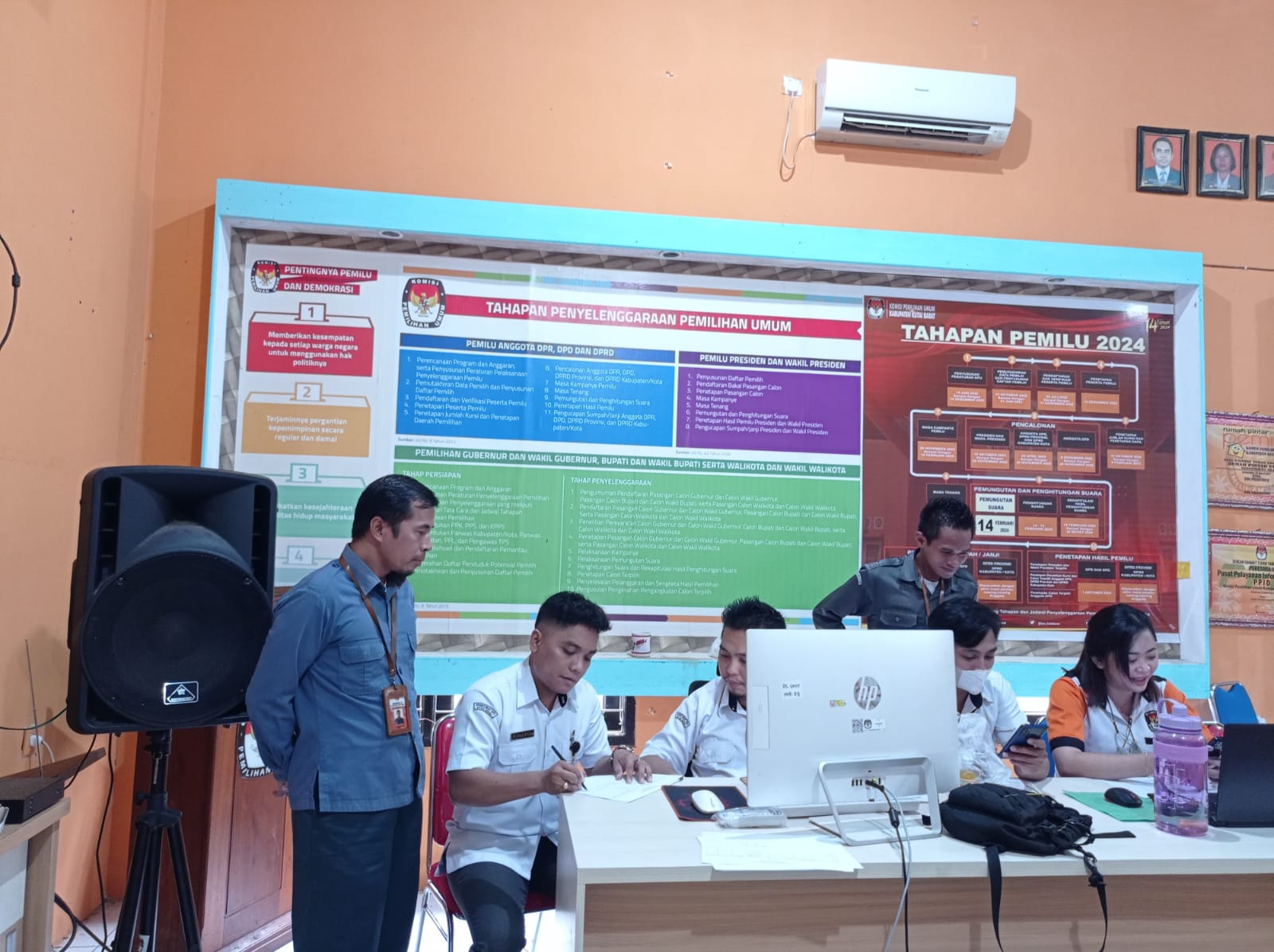 Bawaslu Kubar Pastikan Verifikasi Administrasi Partai Politik Calon Peserta Pemilu Sesuai Peraturan Perundang-undangan