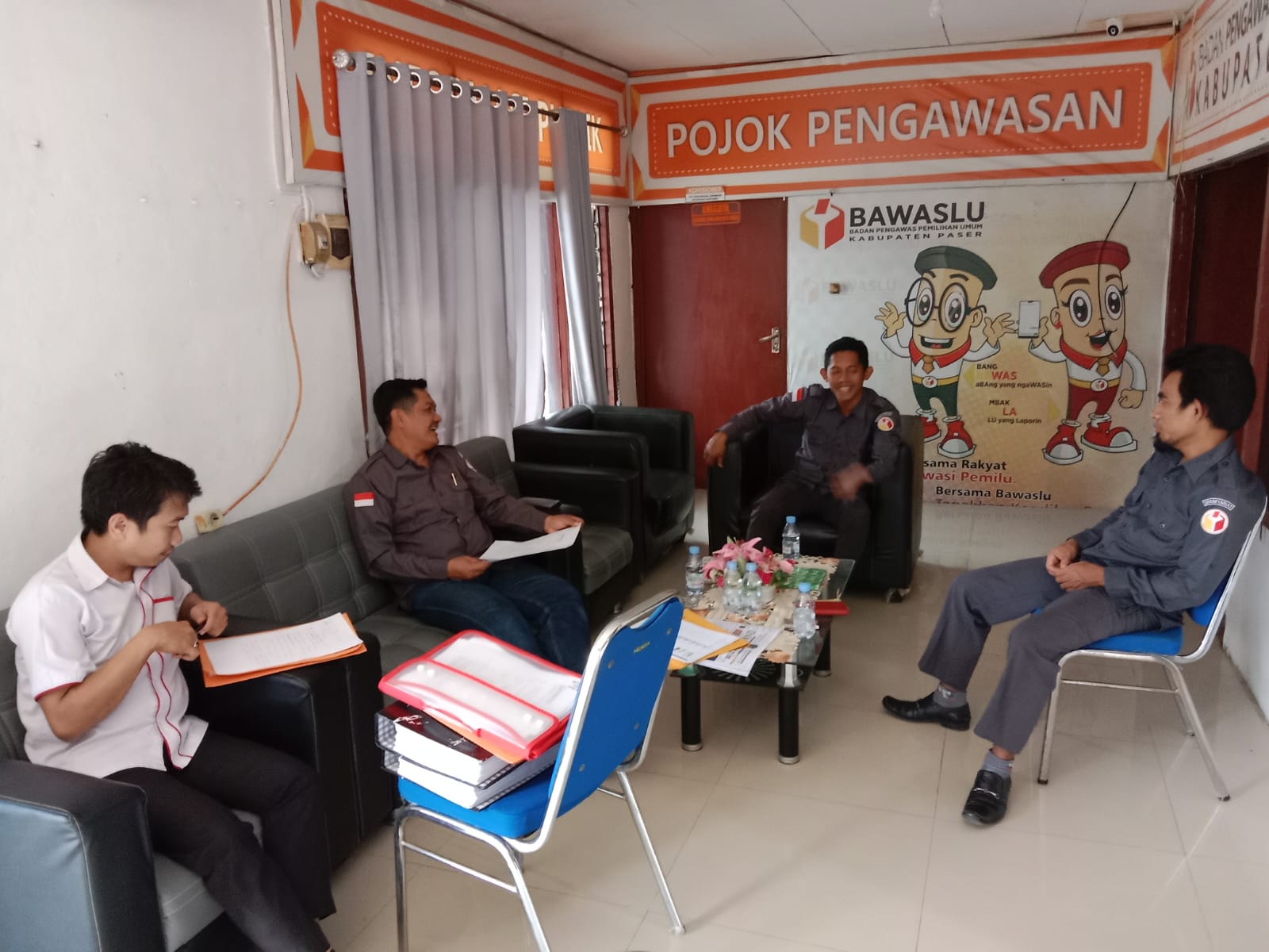 Persiapan Penyelesaian Pelanggaran Administrasi Pemilu, Ebin Marwi Lakukan Supervisi ke Bawaslu Kabupaten Paser