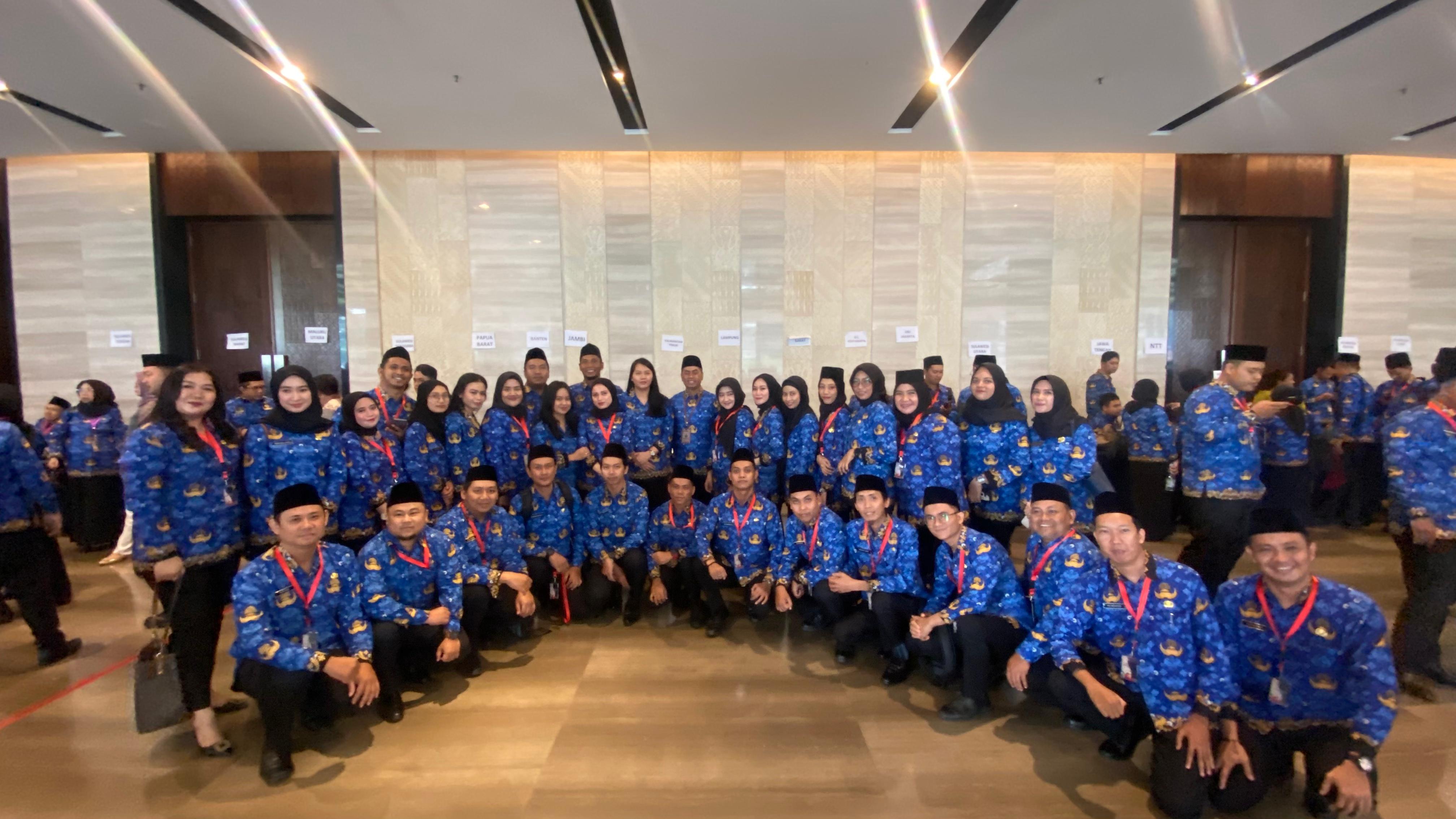 Pelantikan Janji Pengawai Pemerintah dengan Perjanjian Kerja (PPPK) Tahun Anggaran 2023 di Lingkungan Bawaslu Kaltim