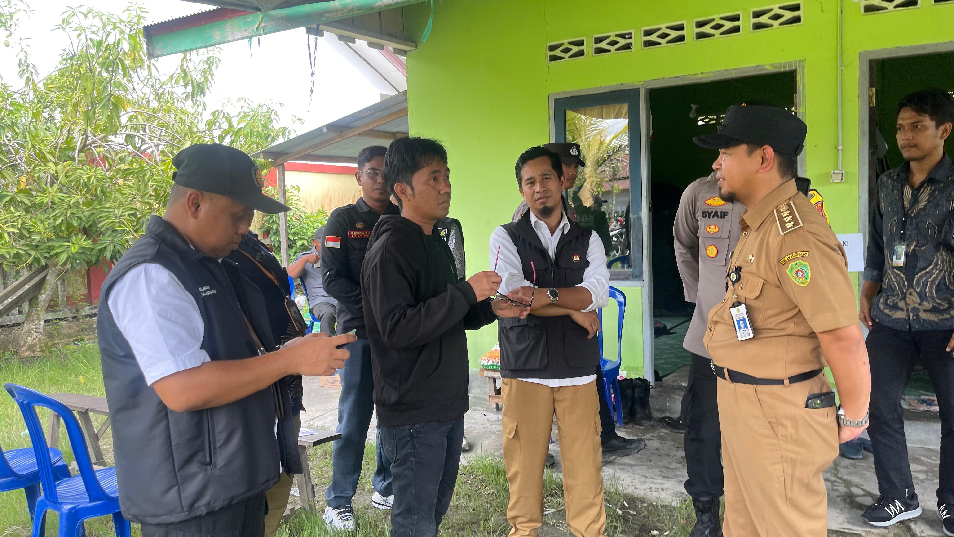 Galeh Akbar Tanjung Awasi Langsung Proses Pelaksanan Pemungutan Suara Ulang di Penajam Paser Utara 