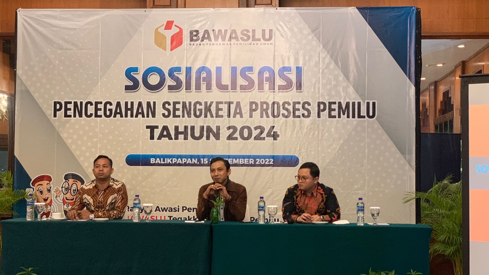 Hari Dermanto : Sosialisasi Penyelesaian Sengketa Proses Pemilu Sebagai Bentuk Pencegahan dan Edukasi Pengetahuan Sengketa Proses Pemilu 