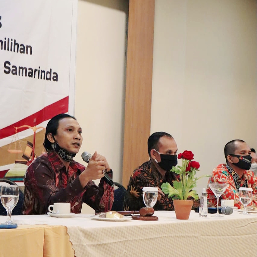 Rakernis Penyelesaian Sengketa Pemilihan di Pilwali Samarinda, Hari Dermanto: Jika Ingin Perdamaian, Tumbuhkan Keadilan