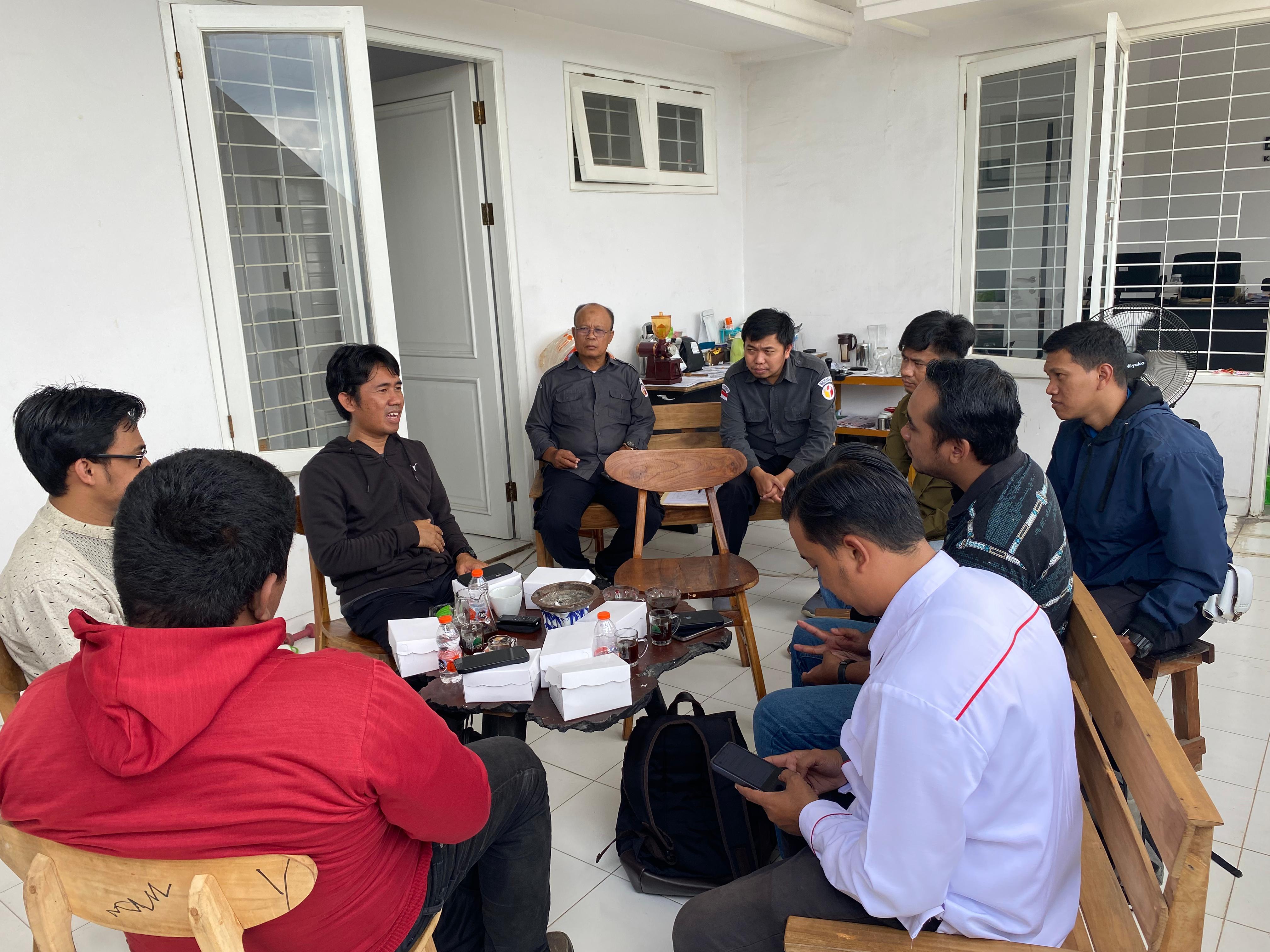 Terima Kunjungan dari Amsindo Kaltim, Galeh Sampaikan Medsos Punya Peran Penting Jelang Pemilihan Serentak! 