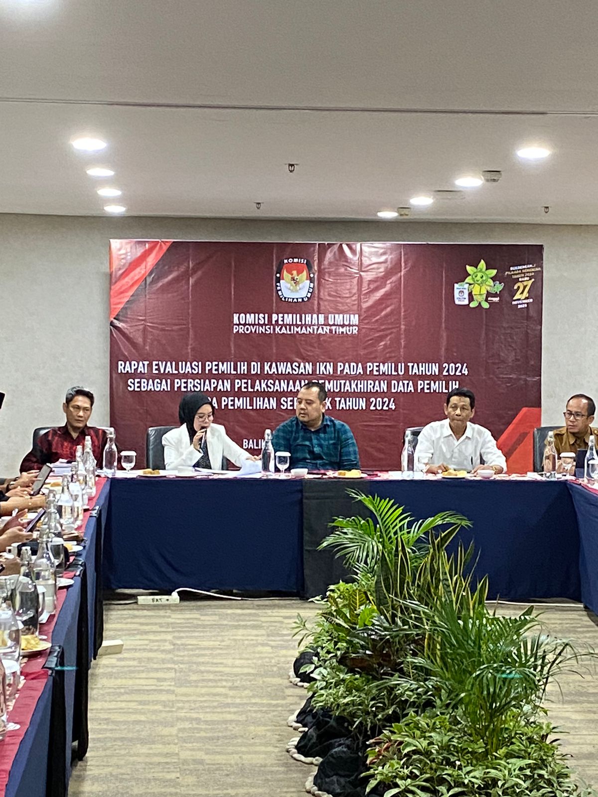 Berkomitmen untuk Sukseskan Pemilihan Serentak, Bawaslu Kaltim Ajak KPU Untuk Pemuktahiran Data Pemilih di IKN 