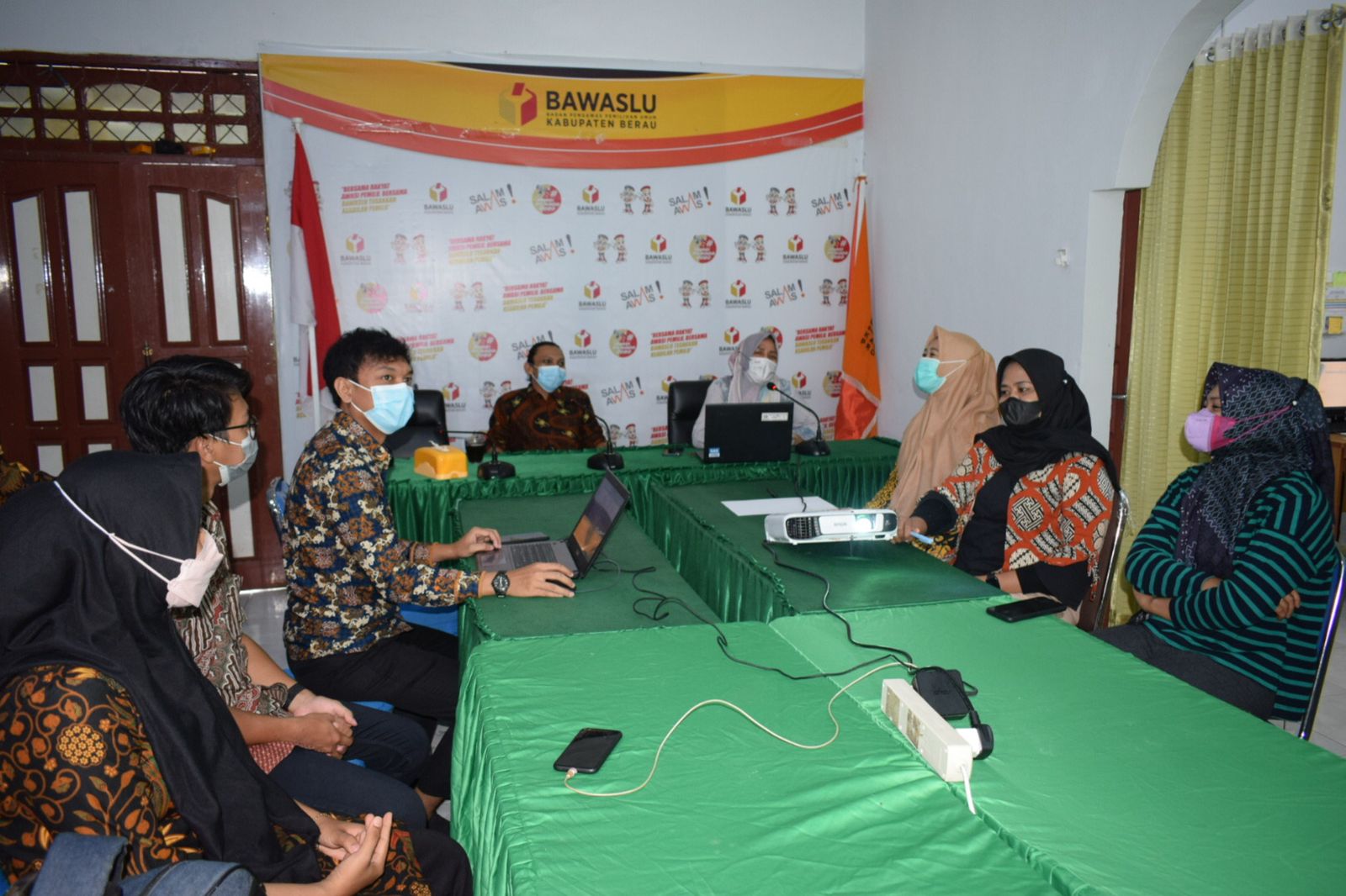 Persiapan Menuju Tahapan Pemilihan Umum Tahun 2022, Hari Dermanto Lakukan Pembinaan Penyelesaian Sengketa di Bawaslu Berau