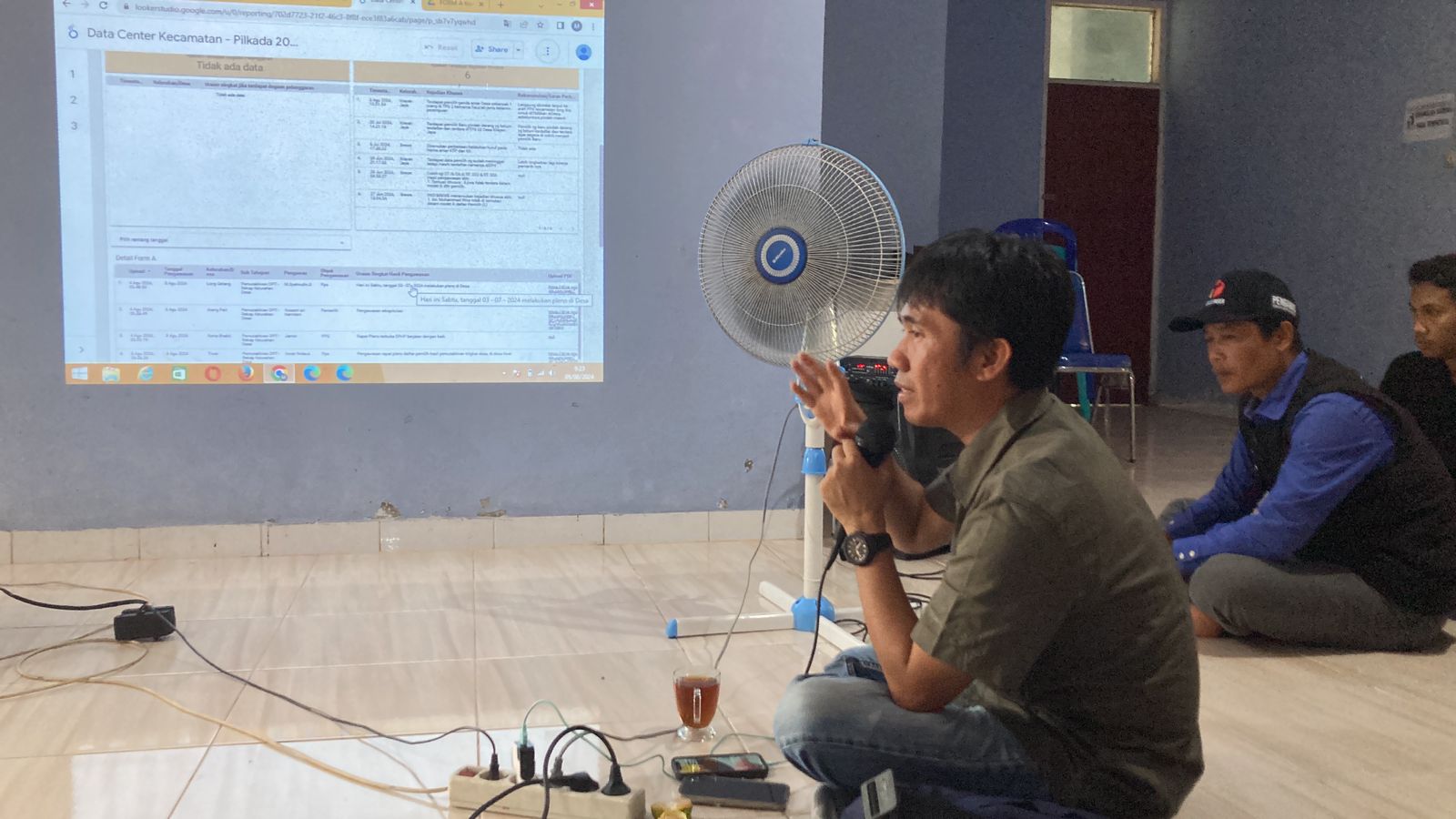 Ingatkan Pentingnya Akurasi Data Pengawasan, Galeh Paparkan Data Center Kepada PKD dan Panwascam 