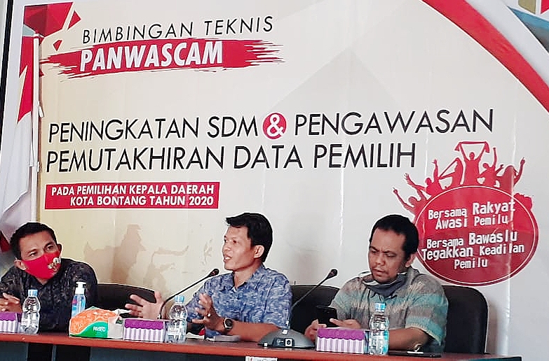 Mutarlih Pilkada Bontang Tahun 2020, Ketua Bawaslu Kaltim Ingatkan Pentingnya Memahami Perbawaslu dan PKPU