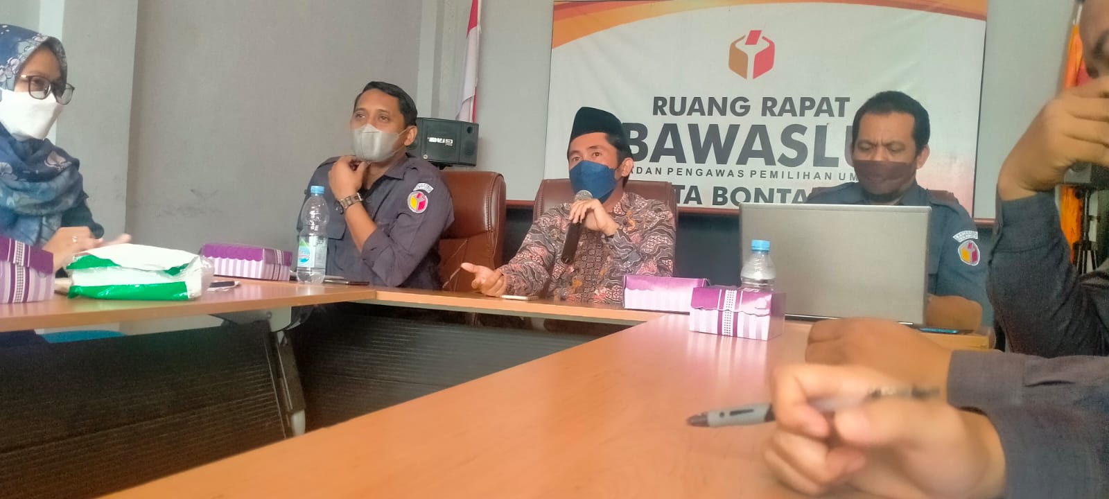 Persiapan Menghadapi Tahapan Pemilu Serentak Tahun 2024, Galeh Minta Bawaslu Bontang Melakukan Peningkatan Pola Kerja