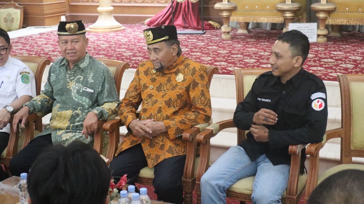 Bawaslu Lakukan Silaturahmi Ke Kesultanan Ing Martadipura Kutai Kartanegara