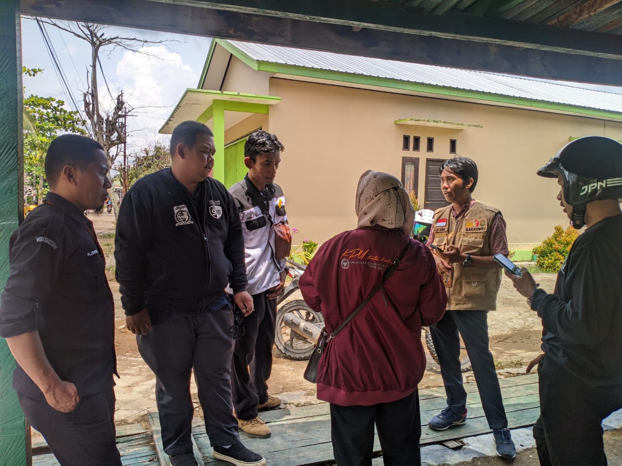 Verifikasi Faktual Keanggotan Partai Politik, Bawaslu Kaltim Pantau Langsung Pelaksanaan Pengawasan