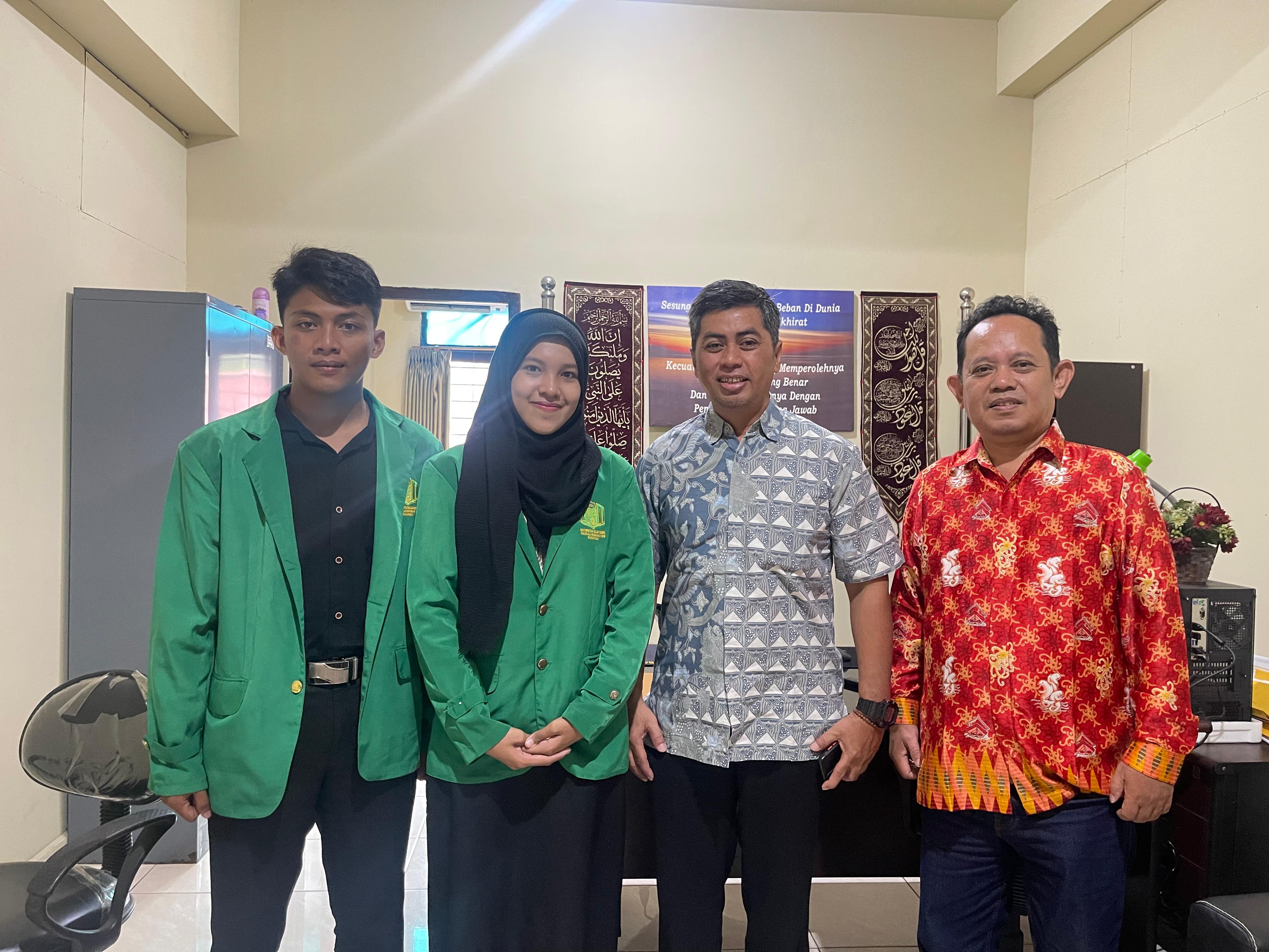 Bawaslu Kaltim Terima Audiensi Mahasiswa UINSI Samarinda