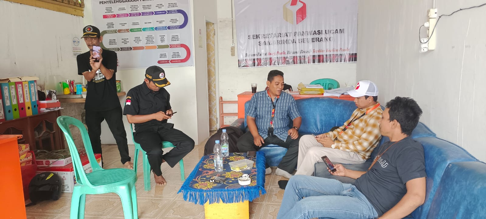 Hari Dermanto Tinjau Langsung Perekrutan Pendaftar Pengawas PTPS di Kecamatan 