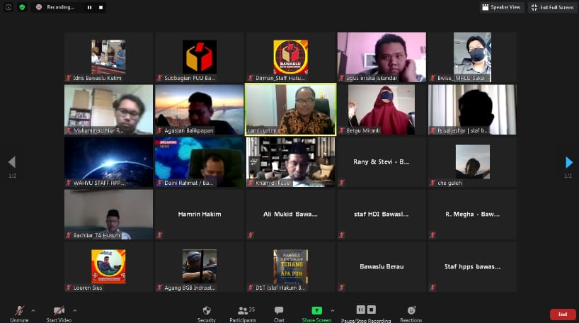 Persiapan Sosialisasi Dimasa Pandemi Covid-19, Ini yang Dilakukan Bawaslu!