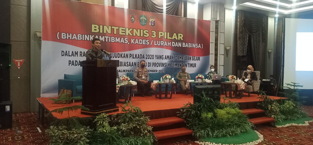 Memperkuat Legitimasi Demokrasi, Hari Dermanto: Diperlukan Sinergitas Bawaslu dan 3 Pilar Kamtibmas.
