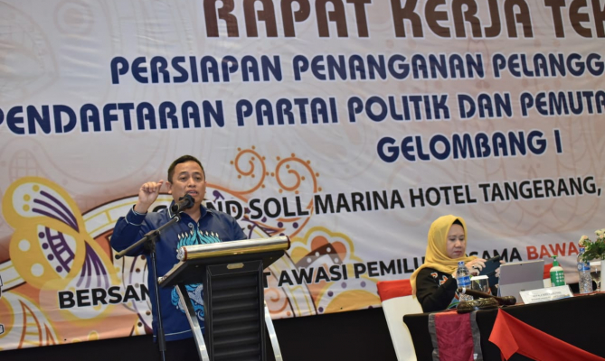 Bawaslu Persiapkan Penanganan Potensi Pelanggaran Tahapan Pendaftaran Parpol dan Pemutakhiran Data Pemilih