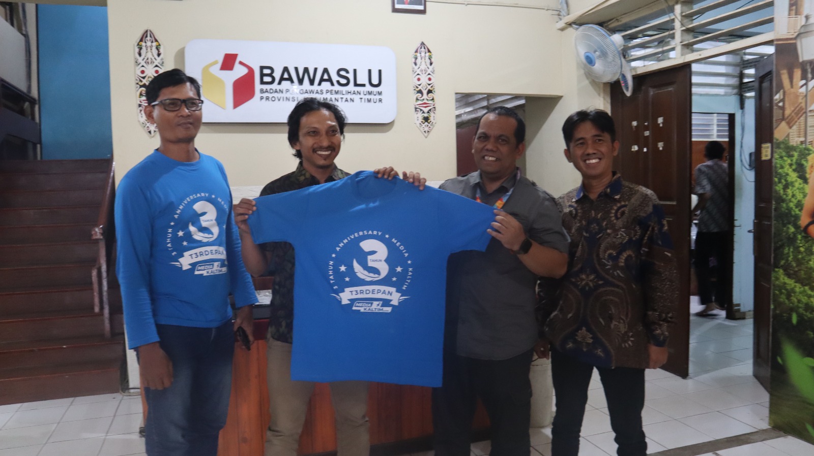 Bawaslu Kaltim Melakukan Penandatangan MoU bersama Media Kaltim terkait Berita Pemilu 2024