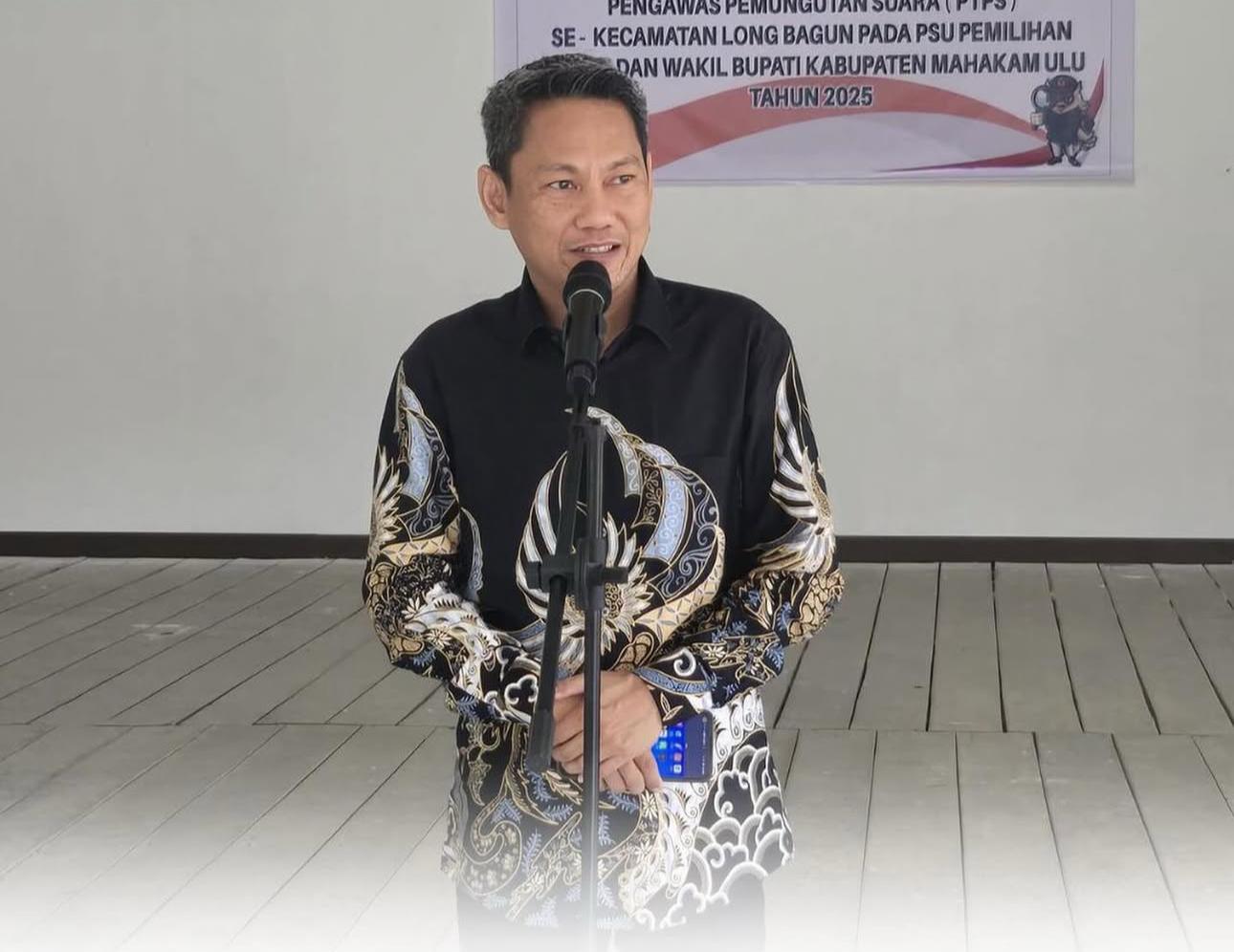 Danny Bunga Berikan Arahan Kepada PTPS Se - Kecamatan Long Bangun Mahakam Ulu