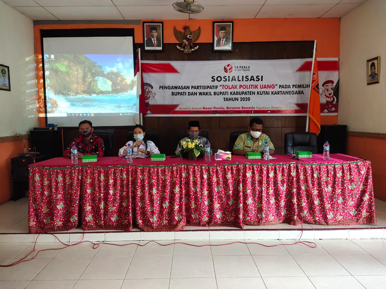 Bawaslu Kaltim Ajak Para Ibu Ibu Untuk Berani Tolak Politik Uang