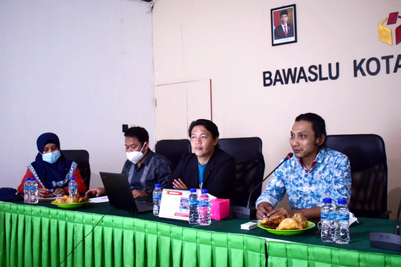 Bawaslu Kaltim Lakukan Monitoring Evaluasi Guna Mengukur Indeks Ketersiapan Bawaslu Kota Balikpapan dalam Penyelesaian Sengketa