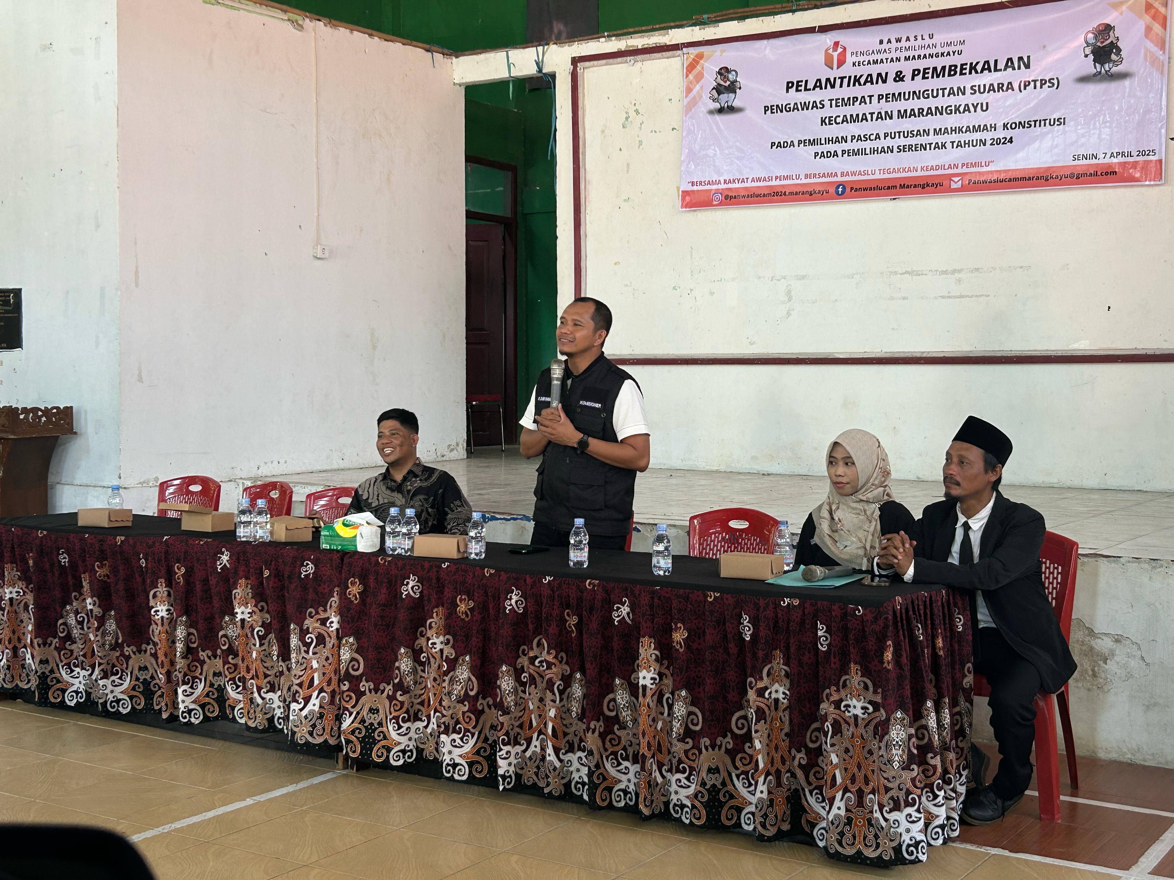 Daini Rahmat : Pengawas Adhoc Harus Junjung Tinggi Integritas Saat Awasi PSU Kukar 