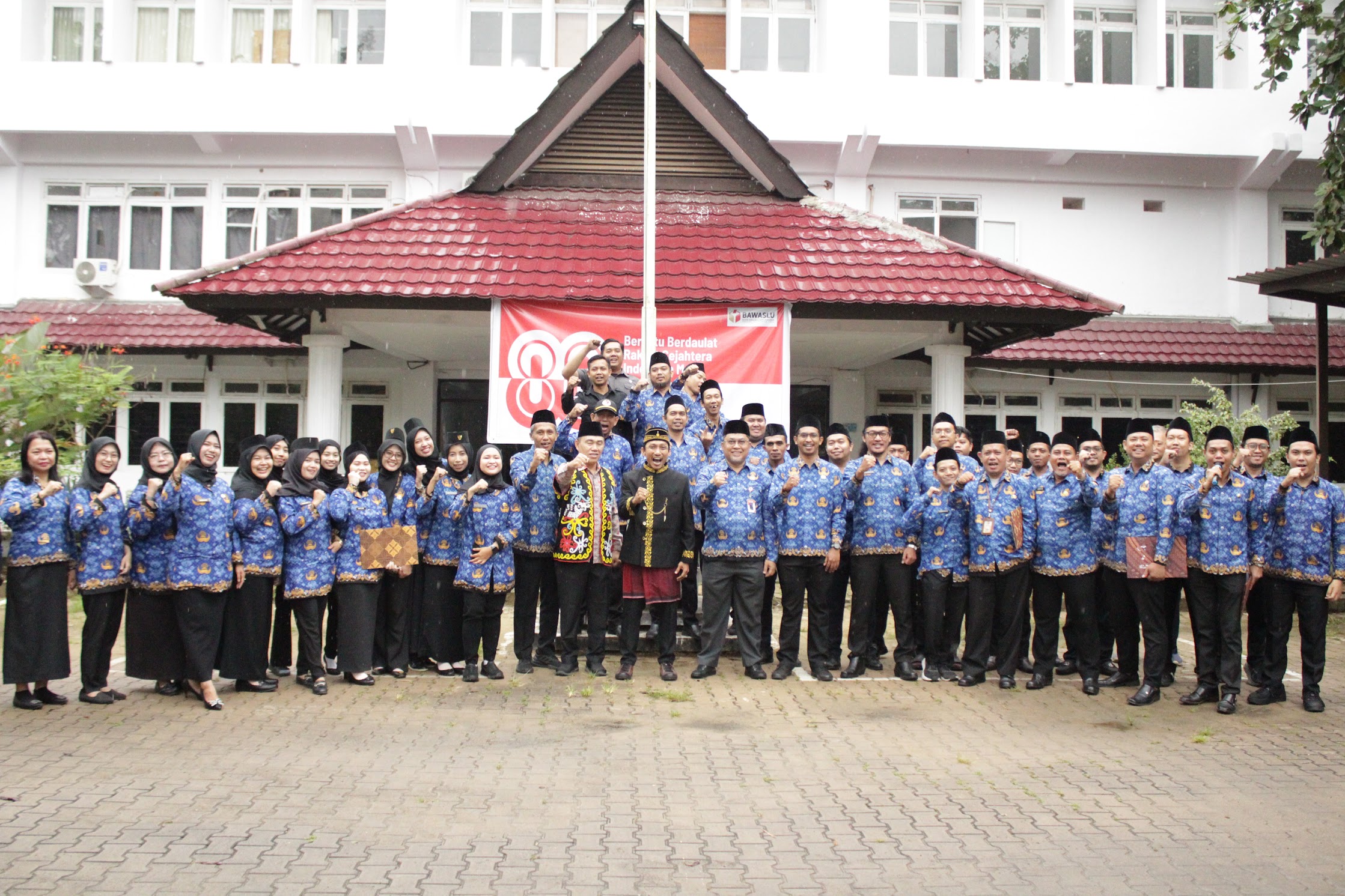 Upacara Peringatan Kemerdekaan RI Ke - 80  " Bersatu, Berdaulat, Rakyat Sejahtera, Indonesia Maju